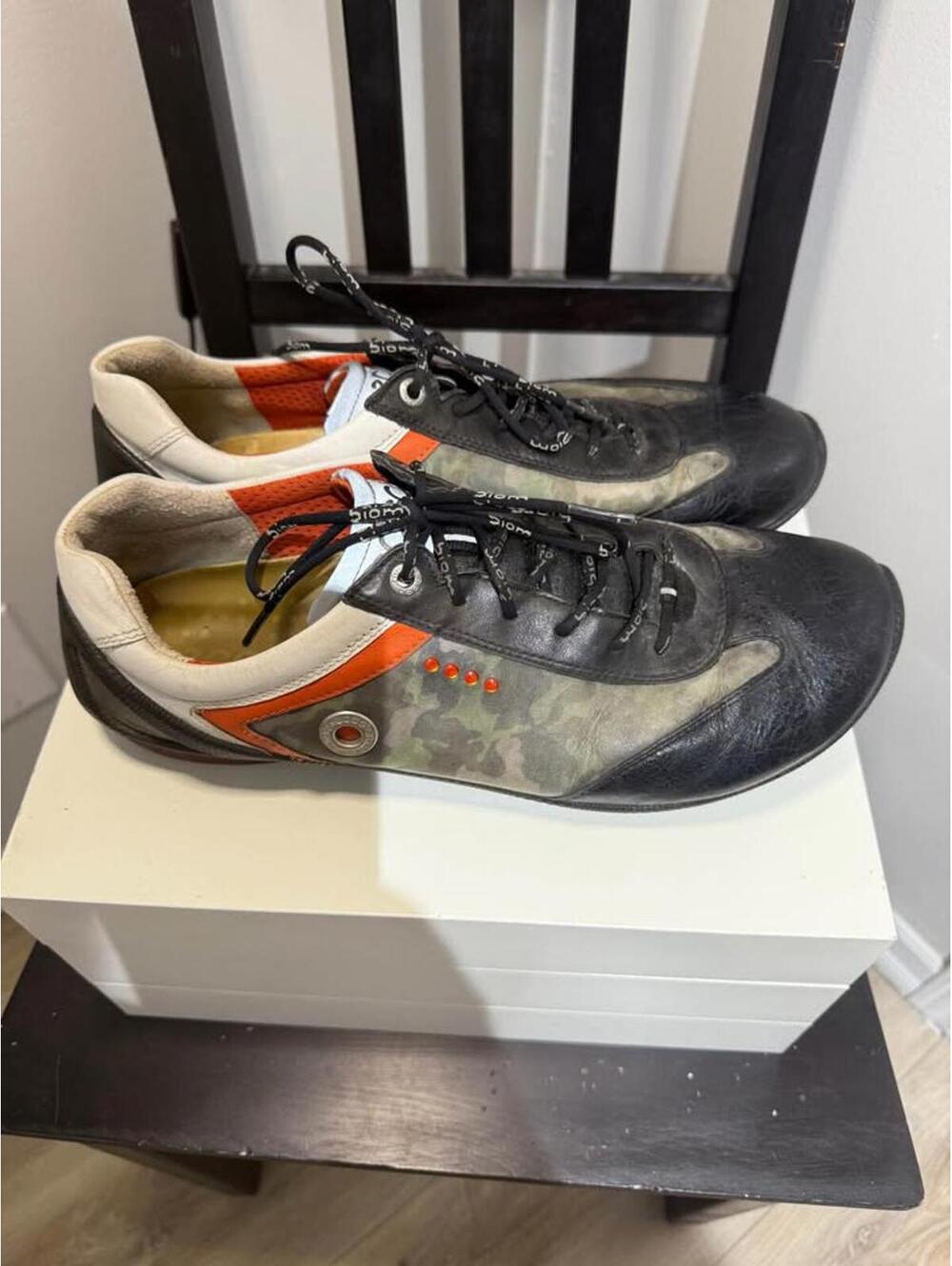 ECCO Golf Shoes Men's Size 43 Biom Natural Motion‎ Spikeless Camo